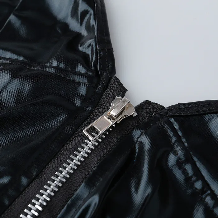 Male Sex Toys EVEs SECRETS Sexy Zippered Lingerie Underwear Bodysuit with Garter Straps and Thongs Female Seductive Outfits