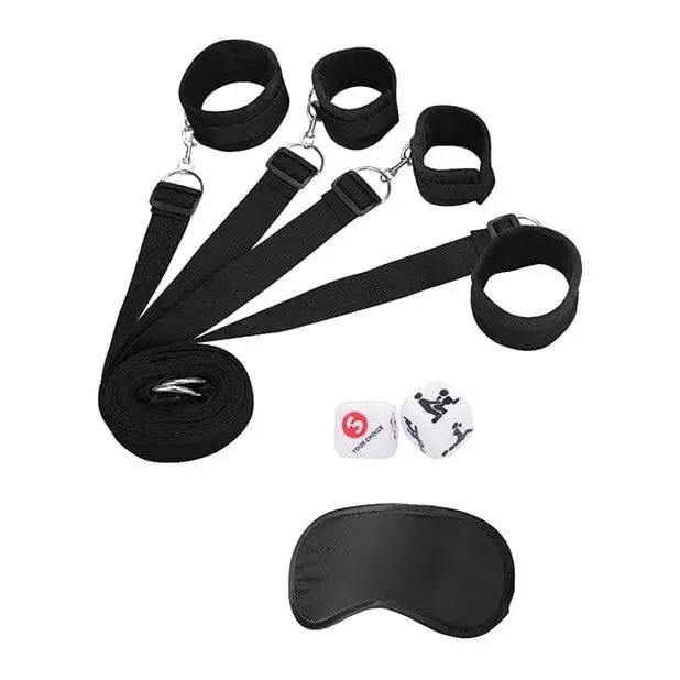 Shots Ouch Bed Restraint System Black Shots America Anal Shots Ouch Bed Restraint System Black Shots America Anal