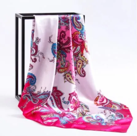 Printed Silk Scarf Gags Lovegasm Vibrators