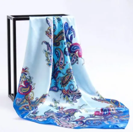 Printed Silk Scarf Gags Lovegasm Vibrators