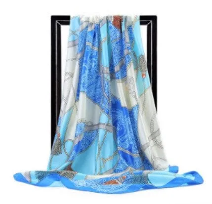 Printed Silk Scarf Gags Lovegasm Vibrators