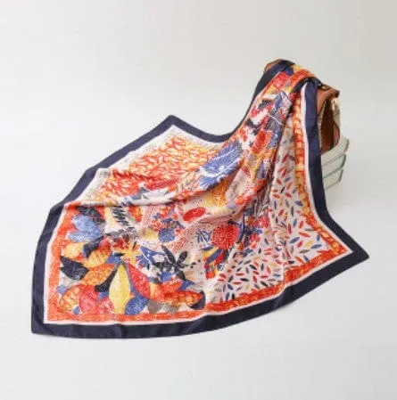 Printed Silk Scarf Gags Lovegasm Vibrators