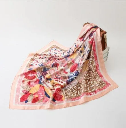 Printed Silk Scarf Gags Lovegasm Vibrators