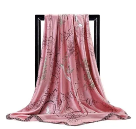 Printed Silk Scarf Gags Lovegasm Vibrators
