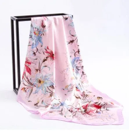 Printed Silk Scarf Gags Lovegasm Vibrators