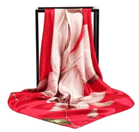 Printed Silk Scarf Gags Lovegasm Vibrators