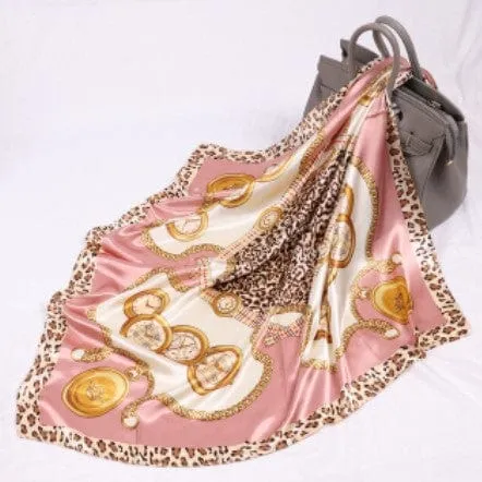 Printed Silk Scarf Gags Lovegasm Vibrators