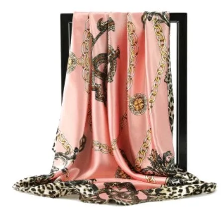 Printed Silk Scarf Gags Lovegasm Vibrators