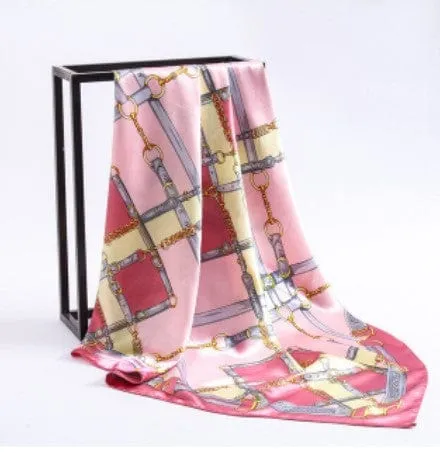 Printed Silk Scarf Gags Lovegasm Vibrators
