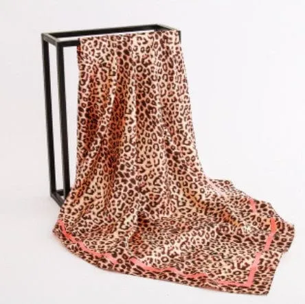Printed Silk Scarf Gags Lovegasm Vibrators