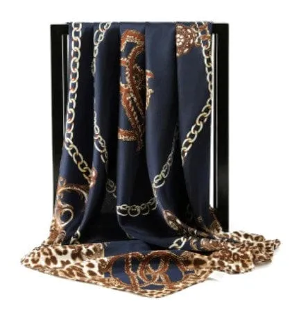 Printed Silk Scarf Gags Lovegasm Vibrators