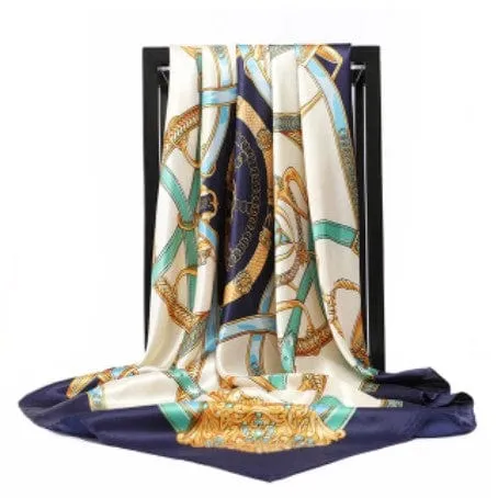 Printed Silk Scarf Gags Lovegasm Vibrators