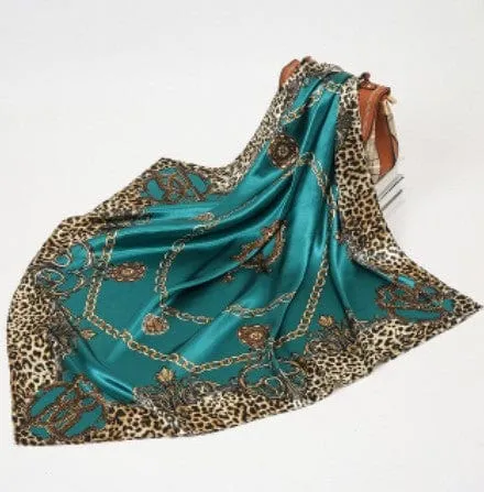 Printed Silk Scarf Gags Lovegasm Vibrators