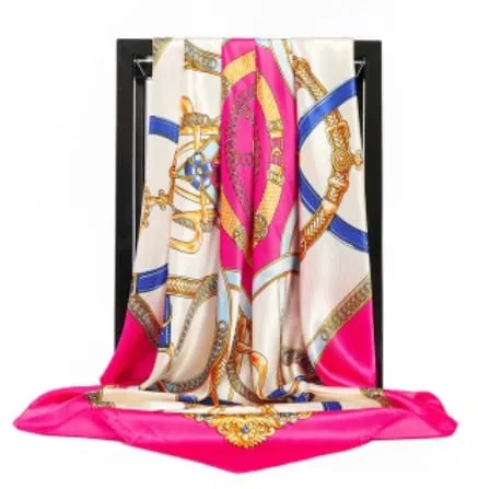 Printed Silk Scarf Gags Lovegasm Vibrators