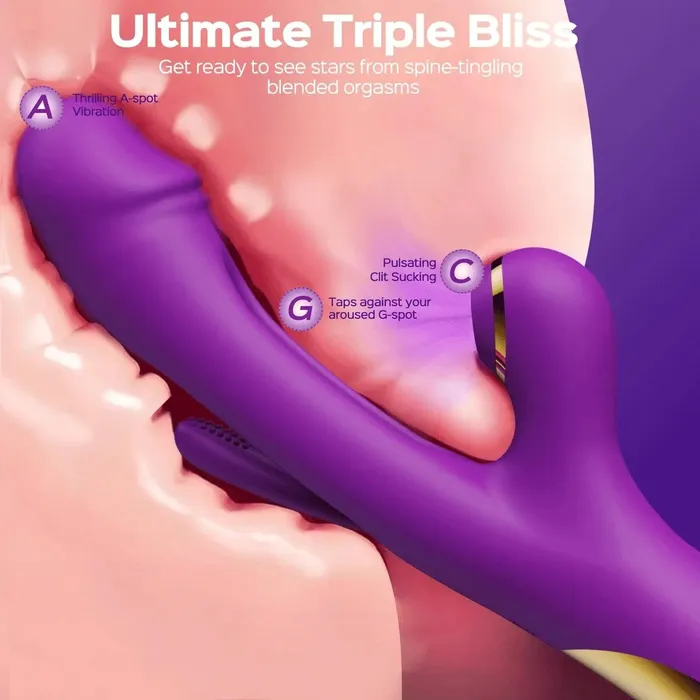 propinkup Vibrators Skylar Clit Sucking Gspot Tapping Vibrator Female Sex Toys