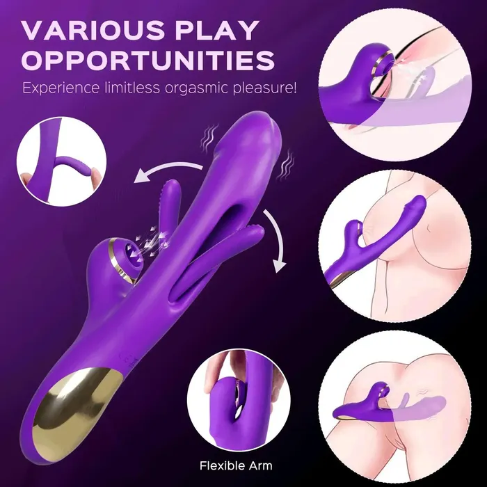 propinkup Vibrators Skylar Clit Sucking Gspot Tapping Vibrator Female Sex Toys