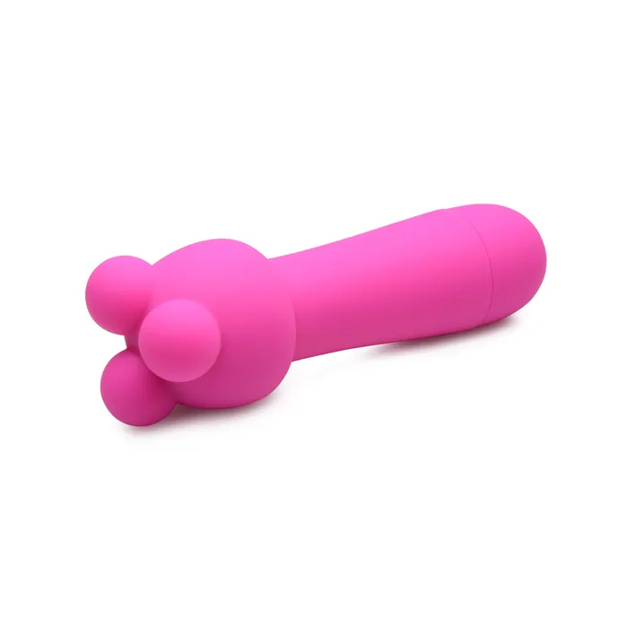 Gossip Female Sex Toys Rocket 10X Silicone Rechargeable Mini Wand w 2 Attachments