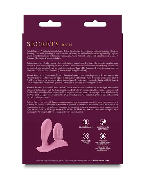 Ns Novelties INC Vibrators Secrets Rain Coral Ns Novelties INC Vibrators Secrets Rain Coral
