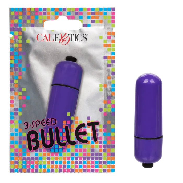 CalExotics Vibrators Foil Pack 3Speed Bullet Purple CalExotics Vibrators Foil Pack 3Speed Bullet Purple