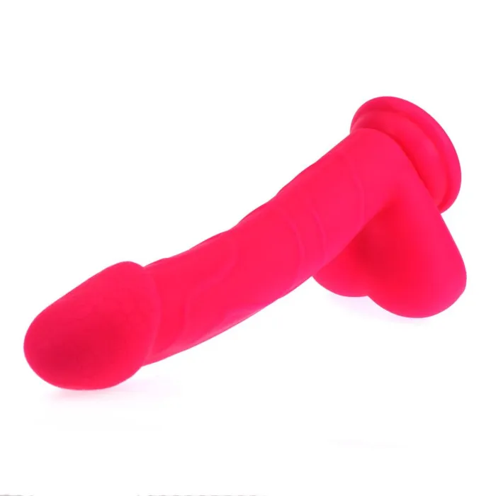 Dildos XMEN Realistic Cock w Balls Pink