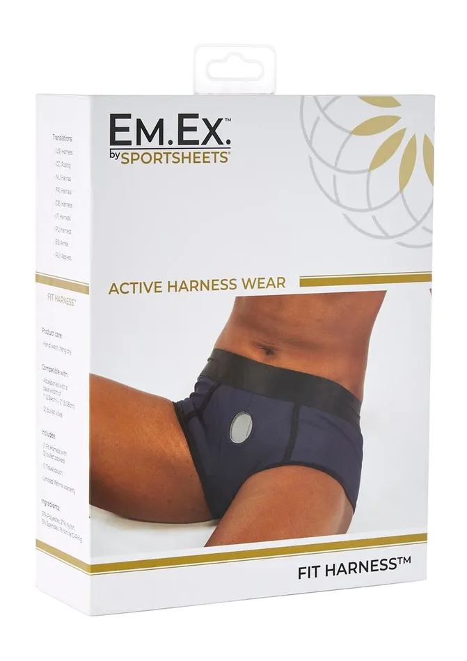 Female Sex Toys EMEX EmEx Active Harness Wear Fit Harness Boy Shorts 2x Female Sex Toys EMEX EmEx Active Harness Wear Fit Harness Boy Shorts 2x