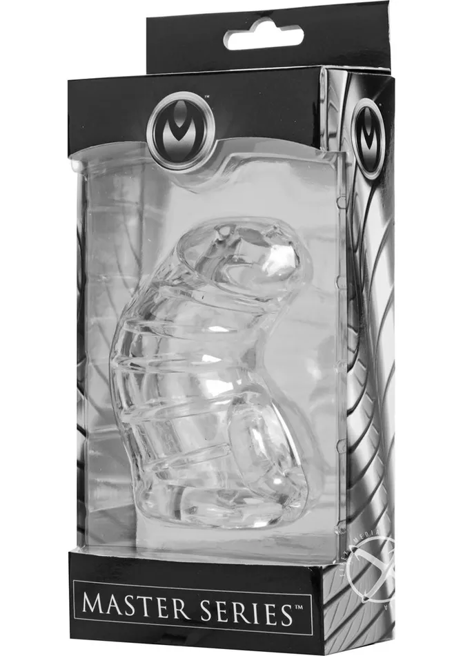 Male Sex Toys Master Series Master Series Detained Soft Body Chastity Cage